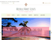 Tablet Screenshot of makes-scents.com